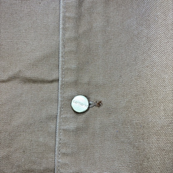 Carhartt Jacket Mens 46 Tall Chore Coat Blanket Lined Button Up Corduroy Work - Picture 6 of 9